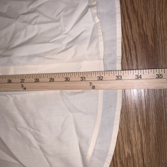 DANIEL ELLISSA New York Men's Pale Yellow Dress Shirt Long Sleeve 17.5 34-35 - Picture 8 of 9